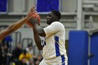 MBBall vs Emmanuel  Wheaton College Men's Basketball vs Emmanuel College. - Photo By: KEITH NORDSTROM : Wheaton, basketball, team photo, MBBall2019